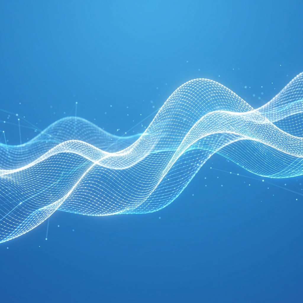 Abstract Digital Wave